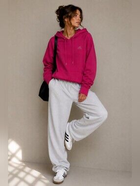 adidas | Gorgeous Women's Magenta Pullover Hoodie, Size S